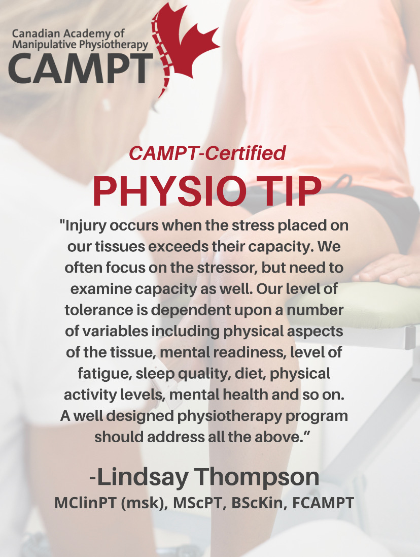 CAMPTCertified's tweet photo. #PhysioTipTuesday by Lindsay Thompson! https://t.co/qxyghEyeez