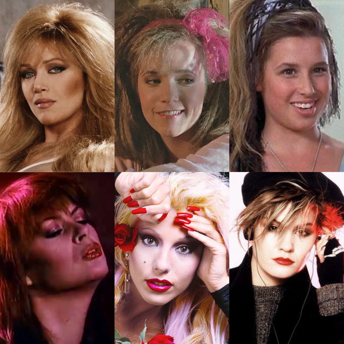 My teenage celebrity crushes from the #1980s 
#TanyaRoberts
#LeaThompson
#ShawneeSmith
#ChrissyAmphlett
#DaleBozzio
#SiobhanFahey