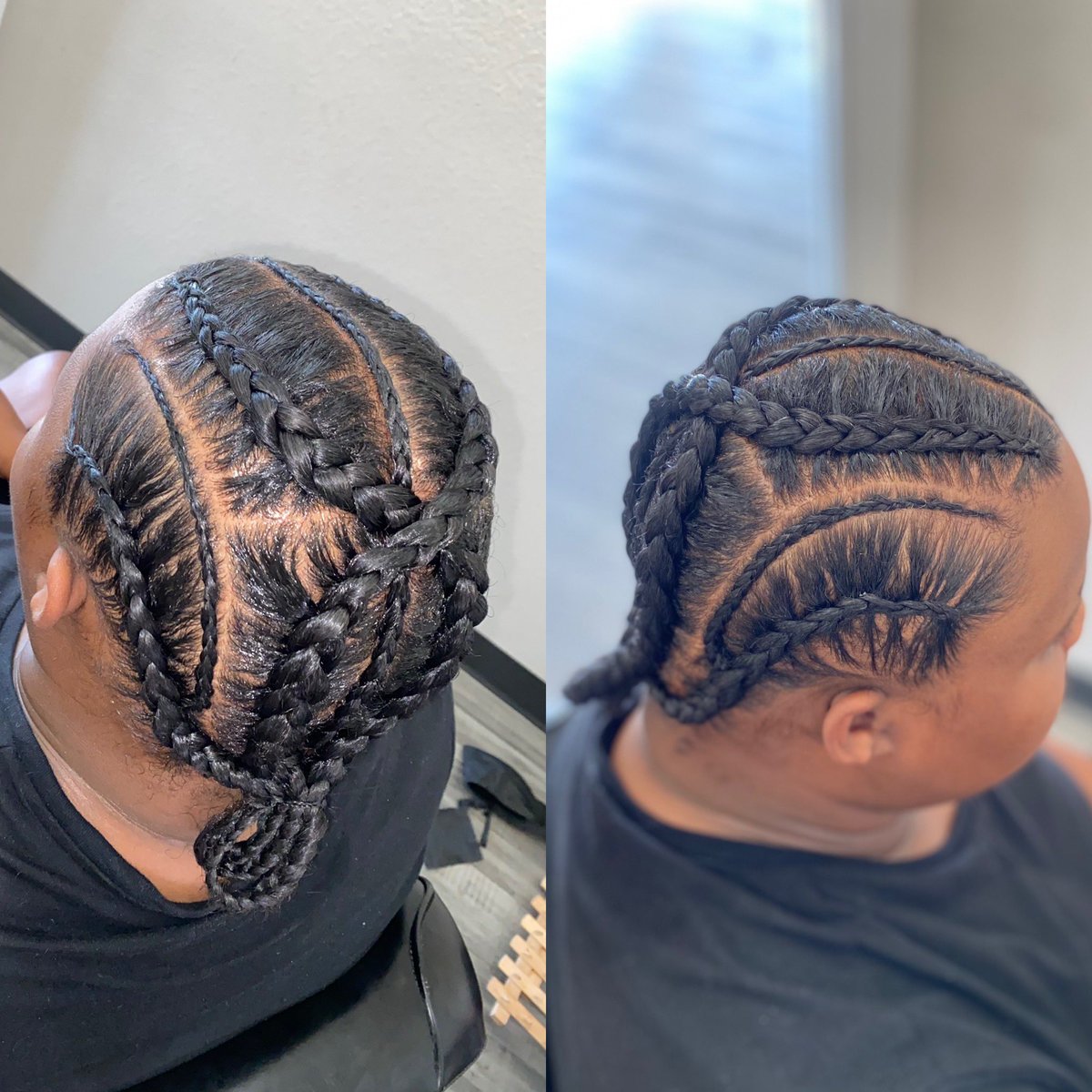 LalatheCosmo's tweet photo. A little bit of work. Using @AllBalmFam hemp oils to seal moisture and promote hair growth #hair #braids #braider #dallasbraider #texas #texashair #texasbraider #salon #stylist #oils #hemp #braid #neat #linkinbio #explorepage https://t.co/Pz87z9xbUA