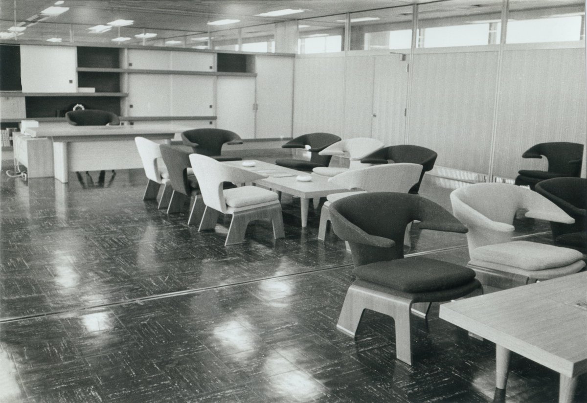 丹下健三の灰皿 天童木工製