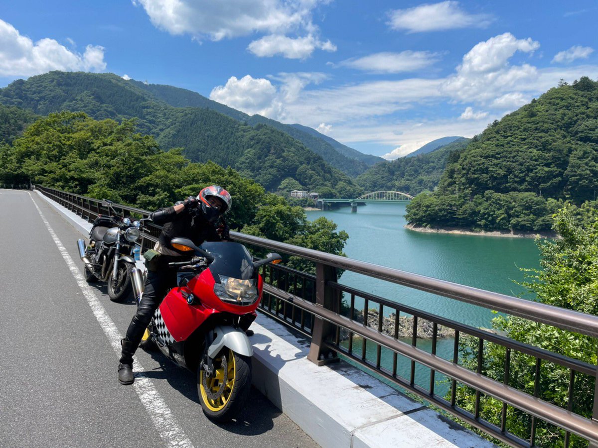k1200s_'s tweet photo. ラーメン大好き💕　愛車と共に https://t.co/17qY5m96KR