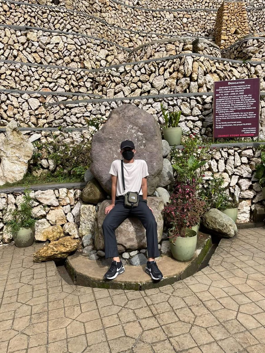 yakinickooo's tweet photo. we're at the Igorot STONE kingdom y'all when the earthquake shake the ground. we could have buried alive by the stones, grabe ang lapit lang namin sa epicenter Magnitude 7.3 #EarthquakePH https://t.co/ZTsREbEfaa
