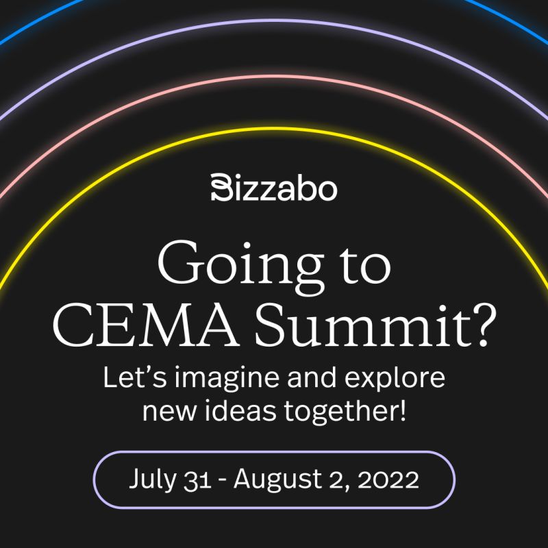 DevCleary's tweet photo. Heading to @cemaonline next week?
@Bizzabo would love to chat anything experiential brand + events.
We're also hosting an exclusive focus group!
Connect with:
๐ก @alonalroy
๐ก @LaurenSGrady
๐ก @rachcoheller
โก๏ธ Comment below if you're attending!
#CEMASummit #CEMASummit2022 https://t.co/zf6KdVCMkW