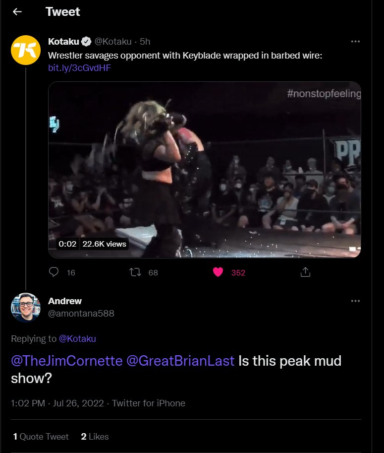 Crowpotkin 🏴 on Twitter ""Do the people cheer when you wrestle? Do you