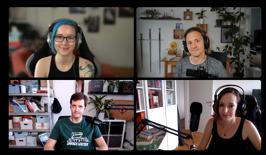 JoeyPrink's tweet image. Die neue Folge von unserem #einsnull Podcast ist online! Nach der katastrophalen Folge letzter Woche haben wir uns diesmal richtig gute Verstärkung eingeladen..

Diesmal plaudern @jessirocksplays &amp;amp; ich mit den wunderbaren Streamern @2DKiri und @copeylius

anchor.fm/eins-null/epis…