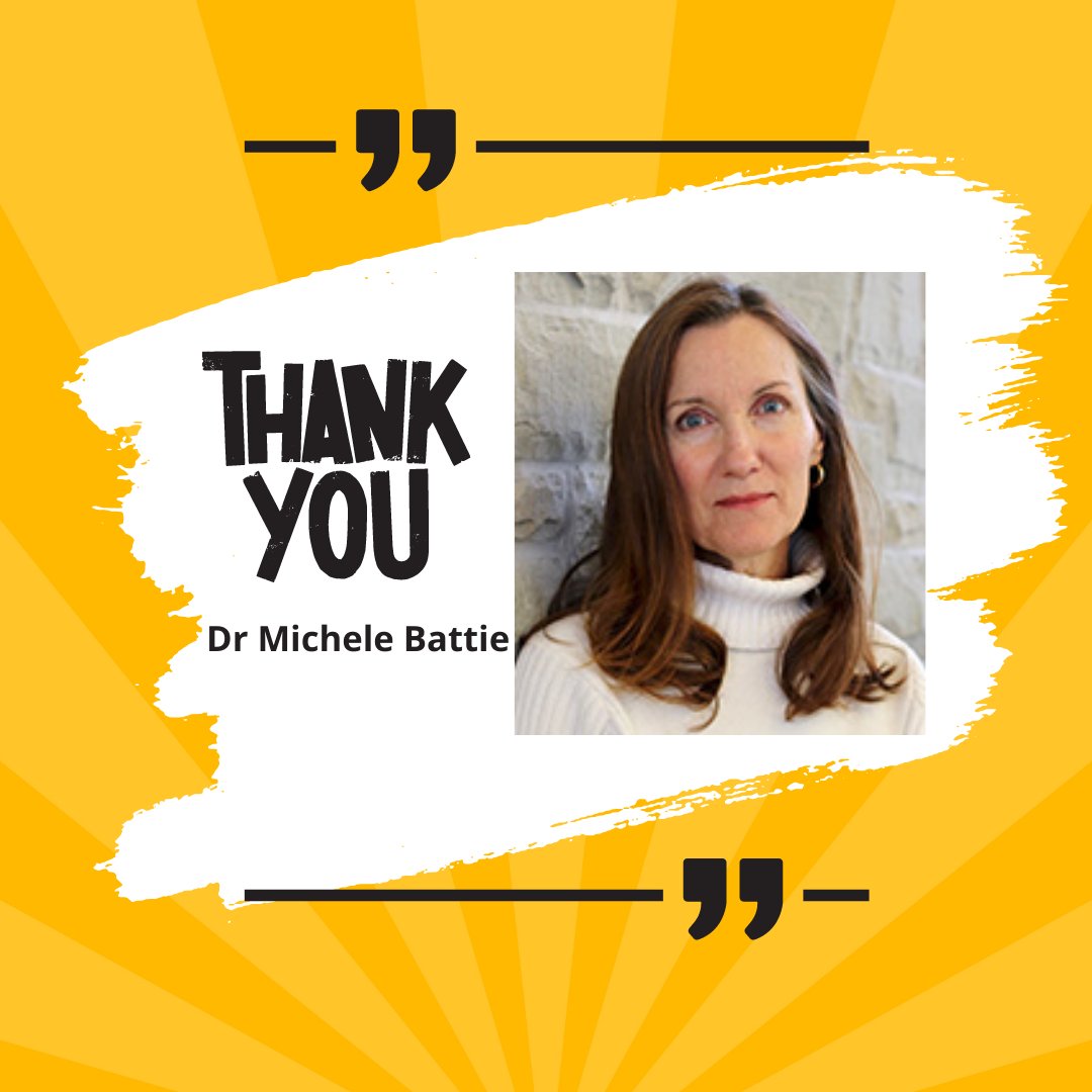 Huge thank you and good bye to Dr. Michele Battié for from @westernuspt. Thank you for your meritorious contribution to orthopedic research and education since 2017 as Western Research Chair in MSK Exercise, Mobility and Health.