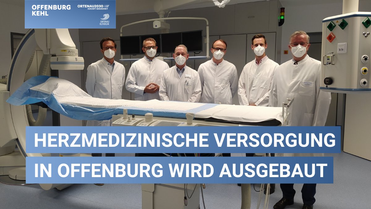 Neben Lahr verfügt nun auch die Betriebsstelle Offenburg über eine hochmoderne Herzkatheter-Anlage. Patienten müssen künftig nicht mehr von Offenburg verlegt werden.

🔗 socialmedia.ortenau-klinikum.de

#ortenauklinikum #teampatient #ortenau2030 #kardiologie