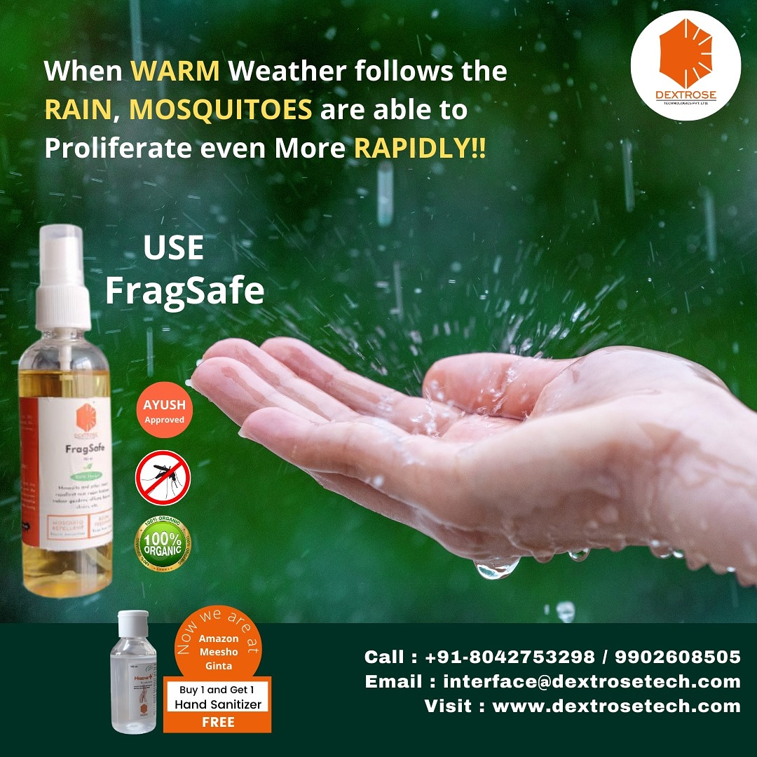 Aravind39758402's tweet image. Use Fragsafe, a brand from Dextrose, and be cool.  Fragsafe avoids mosquitoes and keeps your home fragrant. 

#dextrosetechnologies #fragsafe #mosquito #mosquitokiller #mosquitonet #Mosquitospray #SafetyFirst #ProtectFamily #ProtectFamilies #kids #mosquitobites #roomfreshner