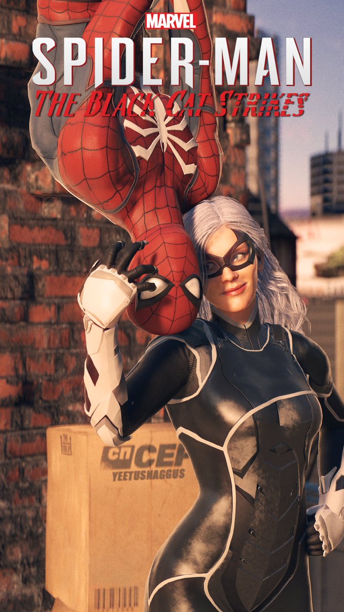 The Black Cat Strikes

Funny canon couple moment

#SFM #SourceFilmmaker #SpiderManPS5 #SpiderMan #FeliciaHardy #BlackCat #3D