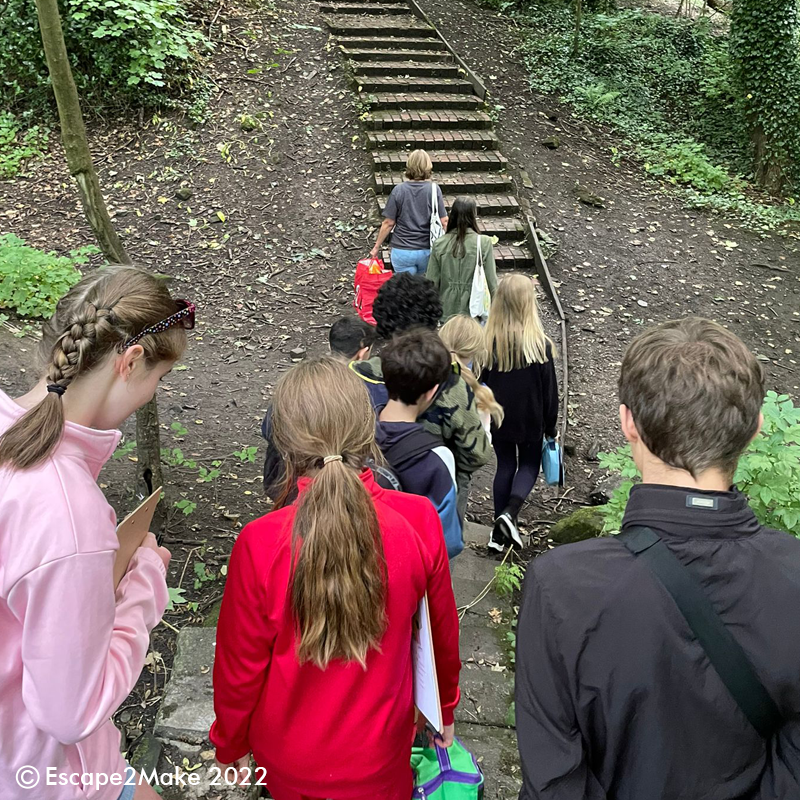 Yesterday another exciting #greenfestival2022 FREE workshop took place! #AnalogueGraphicDesign was facilitated by the lovely Adele from <a href="/moonloft/">Moonloft</a> 

The session took the young people outdoors &amp; away from tech to visit Scotch Quarry the site of our festival on 27th Aug #savethedate