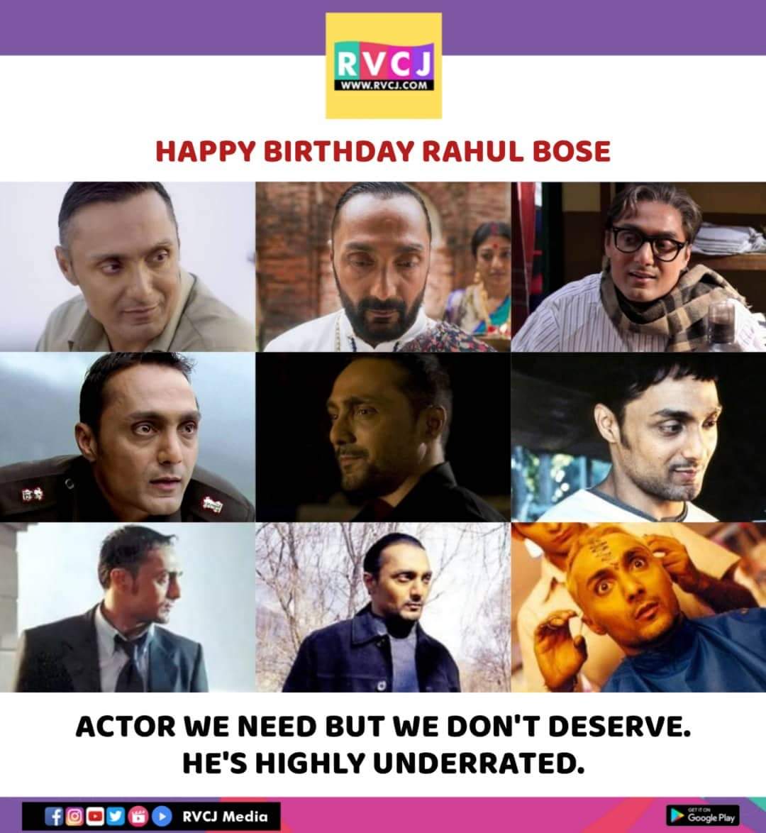 Happy Birthday Rahul Bose!    