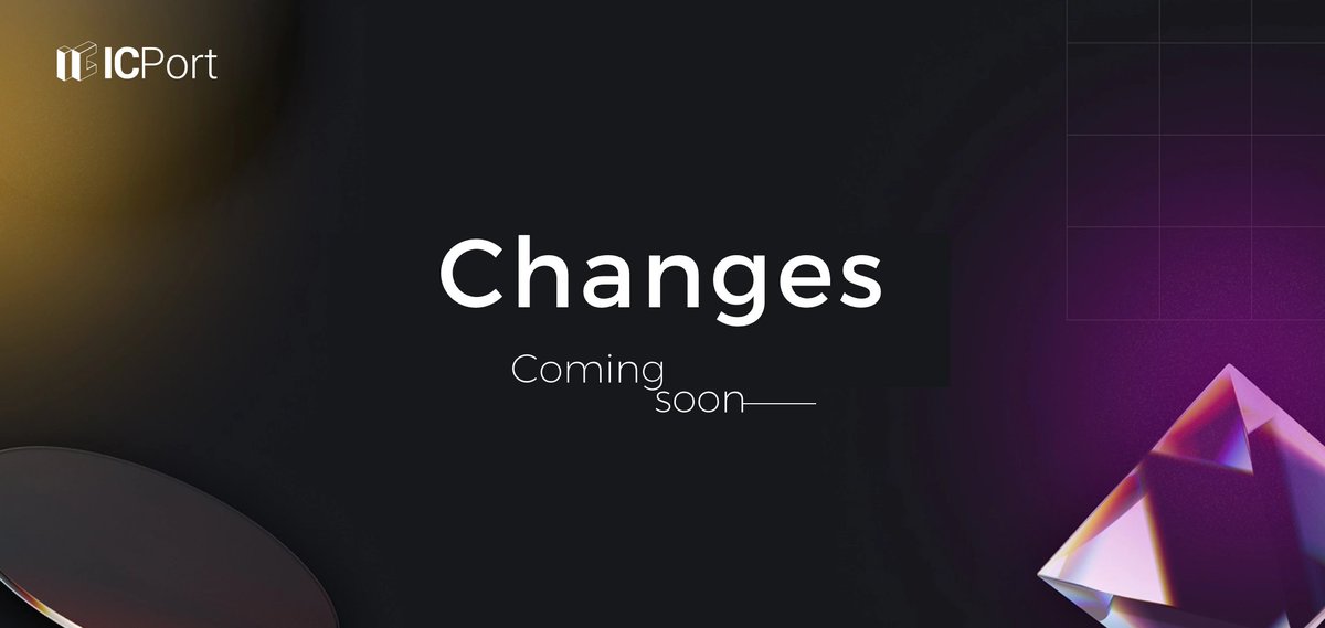 📢It’s time to change. ICPort will announce big news next week. 50 lucky winners will be rewarded with our milestone #NFTs. 

To join:👇

✅Follow @ICPORT_Labs
✅Like, retweet &amp; comment below
✅Tag 3 friends

Good luck to you!