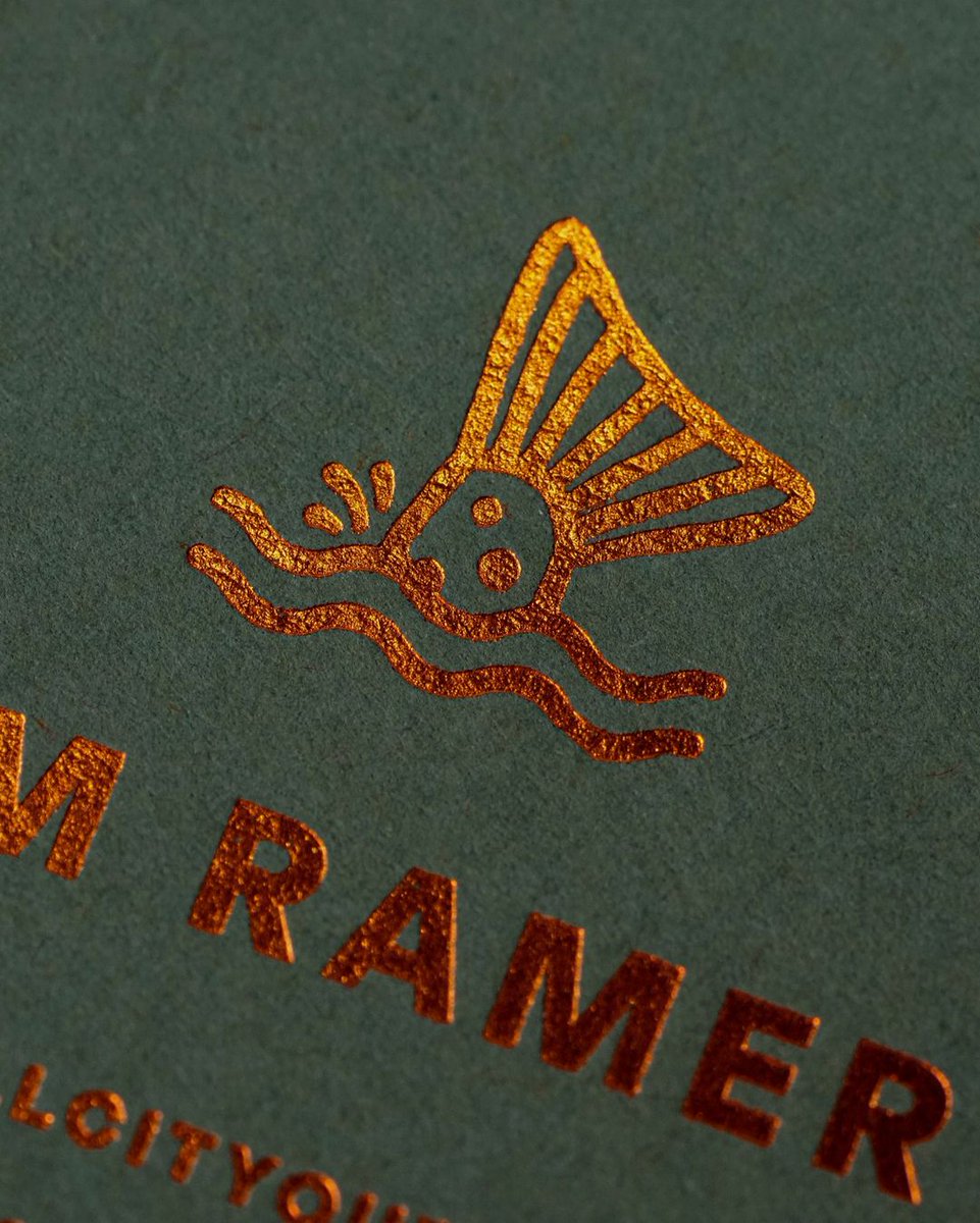 colorplanpapers's tweet image. Colorplan Mid Green with a satin copper foil stamp for Mill City Outfitter's business cards. Designed by Anthony Lane and printed by @StudioOnFire.

Colorplan papers are available in the USA from @legionpaper.