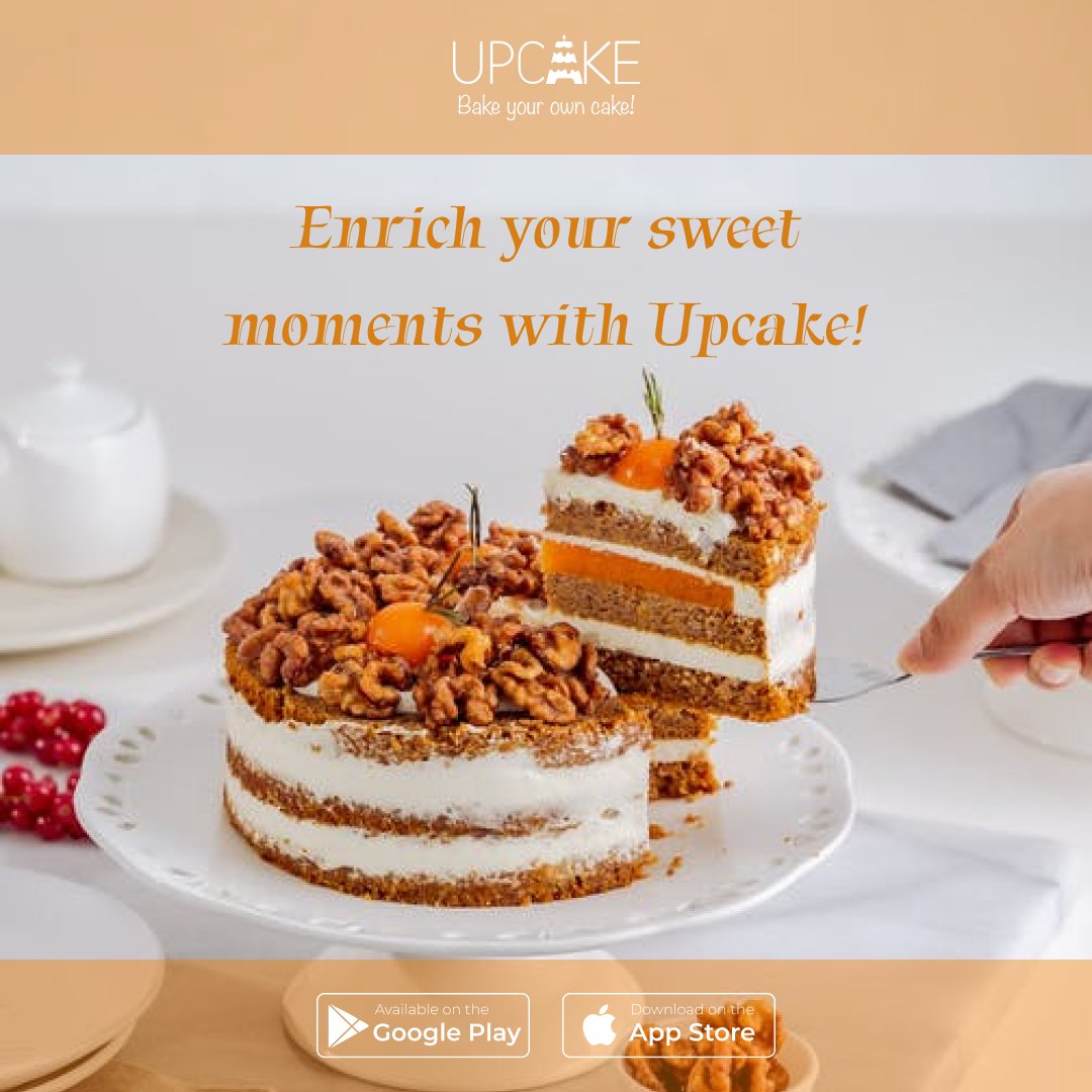 DigitalUpcake's tweet photo. Enrich your sweet moments with Upcake!

#upcake #upcakedigital #customisecake #nutcake #cake #nusskuchen #birthdaycake #baking #homemade #foodphotography  #kuchen #yummy #nut #cakes #walnuts #foodlover #sweets #dessert #f #nutella #vanillacake #buttercream #vanilla #cakedesign https://t.co/CKsSQVdWVm