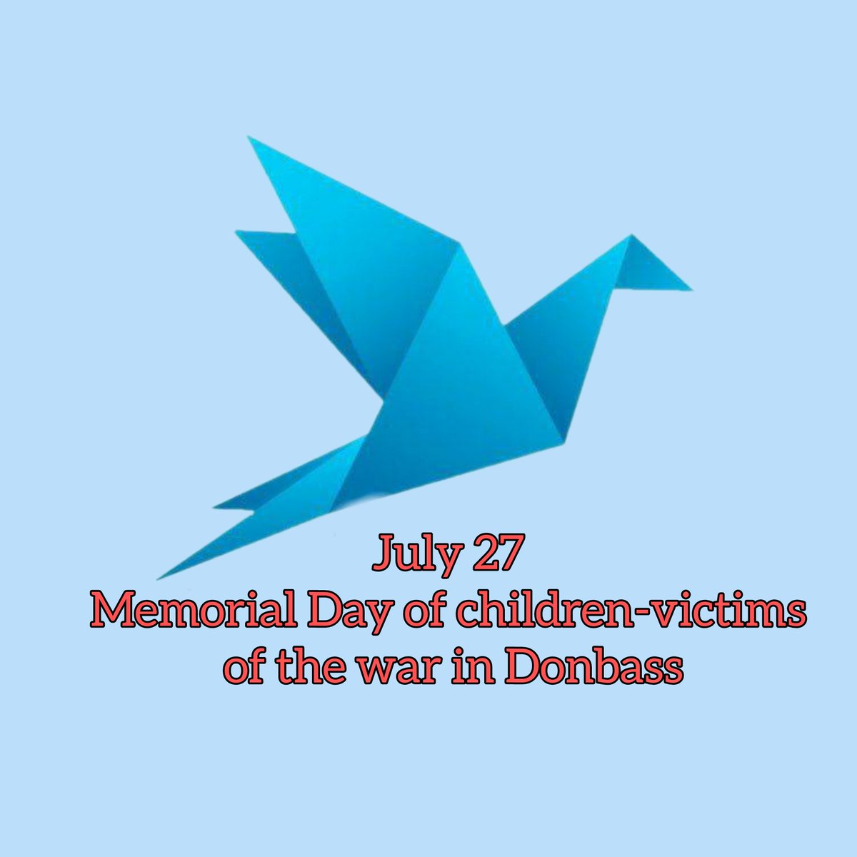 July 27 - Memorial day of children-victims of the war in Donbass
#KidsNotAim
#StopNaziKills
#KilledFuture
#GenshinImpact 
#Ukraina 
#Donetsk 
#DPR