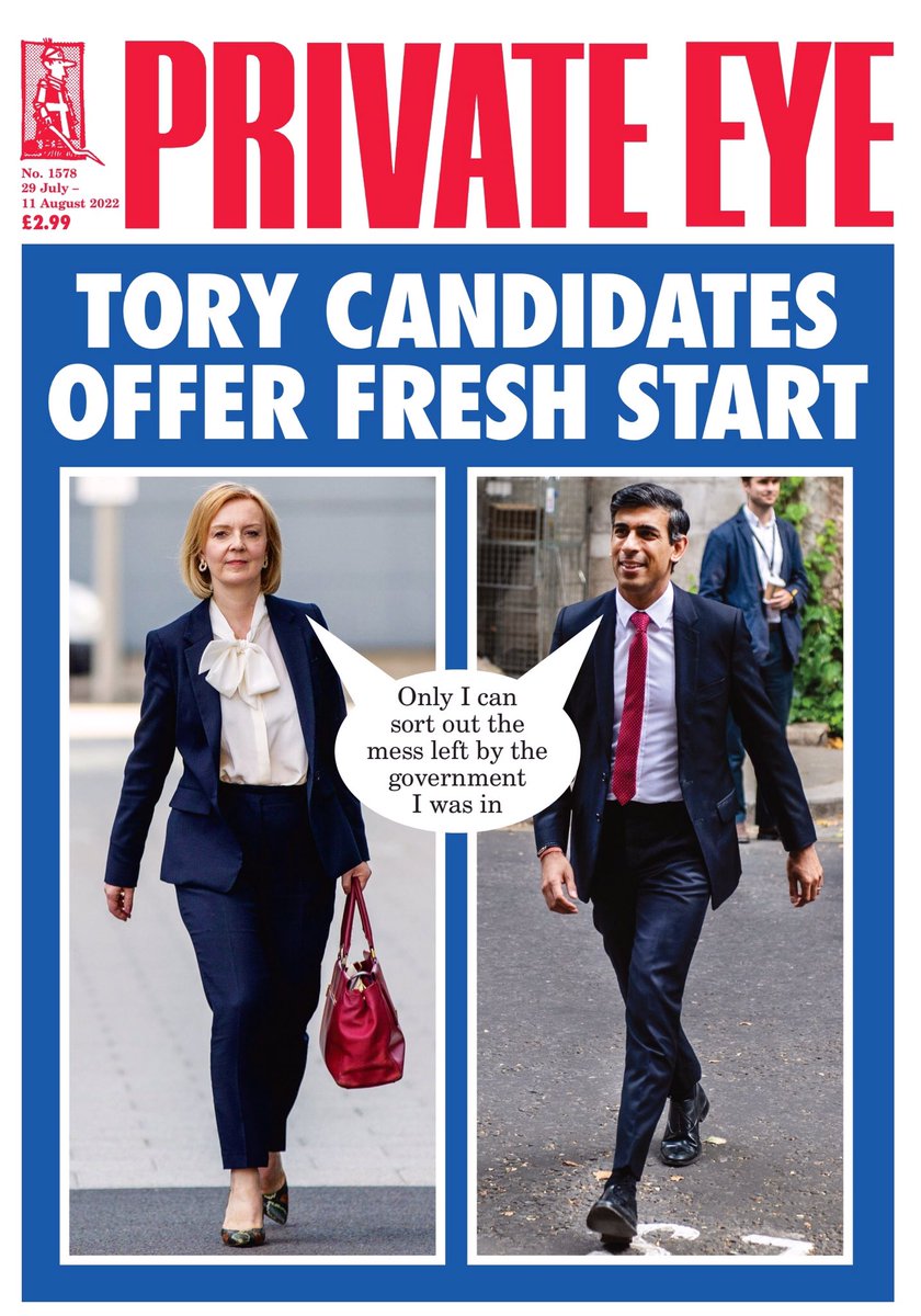 All change: the new edition of Private Eye is on sale now!