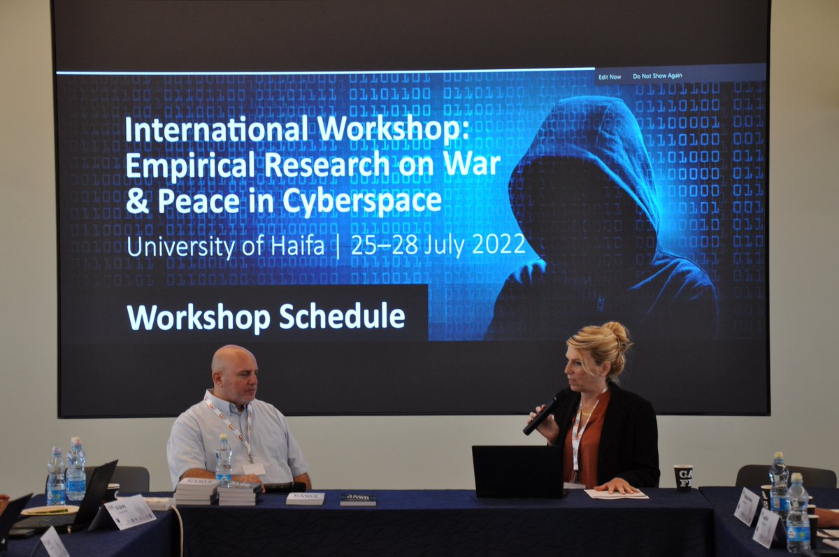 Political Psychology Lab (@polpsylabdc) on Twitter photo 3/ In discussion with <a href="/DaphnaCanetti/">Daphna Canetti</a>, Prof. Eviatar Matania from <a href="/TAUPoliSci/">TAU Political Science</a> , discussed #cyberdoom, the global cyber revolution, and shifts in the cyber ecosystem.
We're all in #cybermania! 3/ In discussion with <a href="/DaphnaCanetti/">Daphna Canetti</a>, Prof. Eviatar Matania from <a href="/TAUPoliSci/">TAU Political Science</a> , discussed #cyberdoom, the global cyber revolution, and shifts in the cyber ecosystem.
We're all in #cybermania!