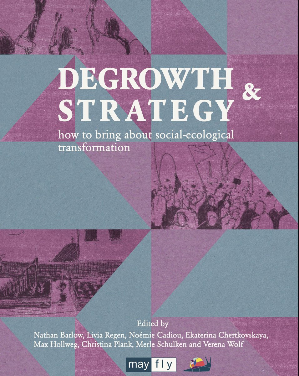 MayFly Books (@mayflybooks) on Twitter photo We are delighted to announce that "Degrowth & Strategy: How to bring about social-ecological transformation" is available now. A fantastic project. mayflybooks.org/degrowth-stratā¦
<a href="/DegrowthVienna/">Degrowth Vienna</a> #DegrowthandStrategy2022 #MayFlyBooks We are delighted to announce that "Degrowth & Strategy: How to bring about social-ecological transformation" is available now. A fantastic project. mayflybooks.org/degrowth-stratā¦
<a href="/DegrowthVienna/">Degrowth Vienna</a> #DegrowthandStrategy2022 #MayFlyBooks