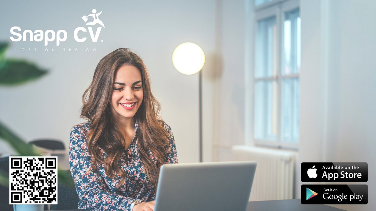 Start a new career journey with Snapp CV! 

 Download the app or scan the QR code to get started!

Link in Bio..

#wearesnappcv #snappcvgroup #jobsearchapp #findyourdreamjob #jobs #jobsearch #jobopening #joblisting #jobsnearyou #recruiting #dreamjob #jobhunt