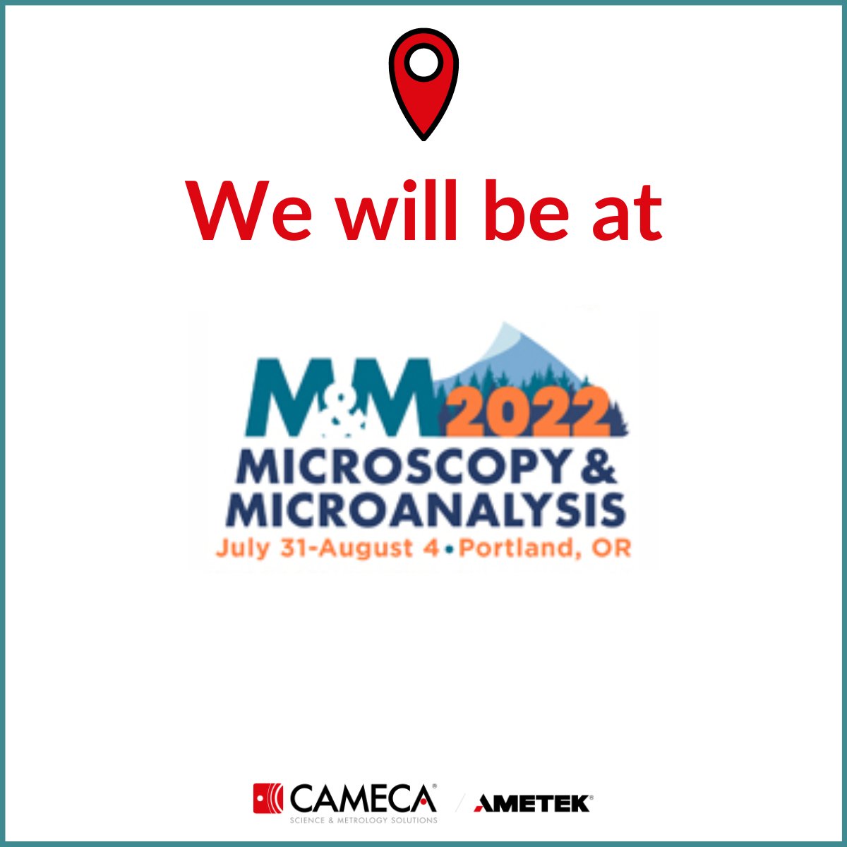 📌 Join us at #MM2022Portland we are in booth #1872. 
<a href="/MicroscopySoc/">Microscopy Society</a>