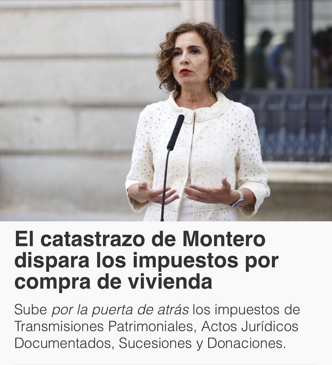 La Chiqui, la que no iba a subir los impuestos a los españoles.