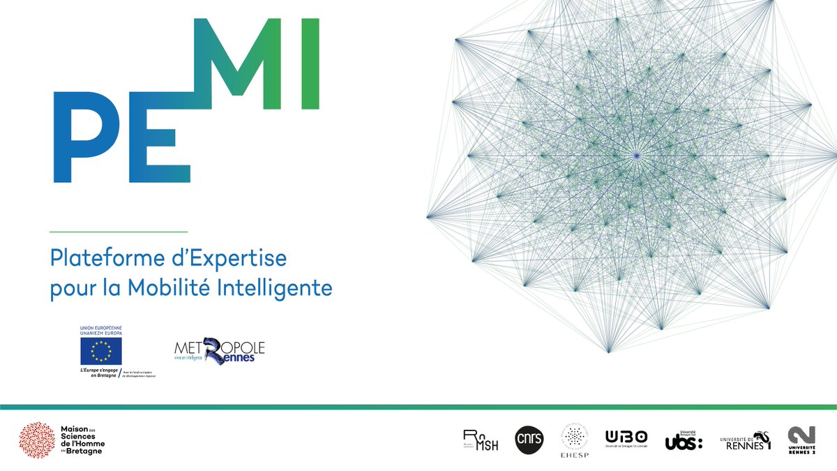 MshBretagne's tweet photo. 📢 #PEMI @MshBretagne @umr_ESO  @CNRS_dr17 @UnivRennes_2 
👉 recrute des volontaires pour tester des nv technologies #numériques dans le domaine de la #mobilité &amp; des #transports 
👉 financée par #Feder @regionbretagne @metropolerennes 
⌚ <10 min
➡ https://t.co/qAsRtwJhnI https://t.co/Cyv4UEmSRm