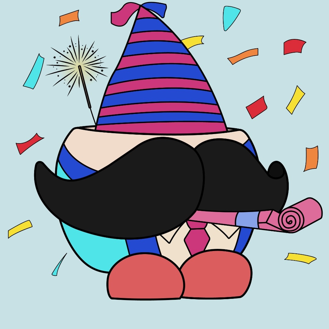 Mr. Mustachio will be introduced in his new style !! Birthday Party WhiteSkin

You can watch our other works in the link below:

opensea.io/Zambart

<a href="/NFToftheday/">NFT of the day</a>
<a href="/opensea/">OpenSea</a>

#nft #collection #opensea #mustache #mr_mustachio #zambart #design #creative #characterdesign #nftart