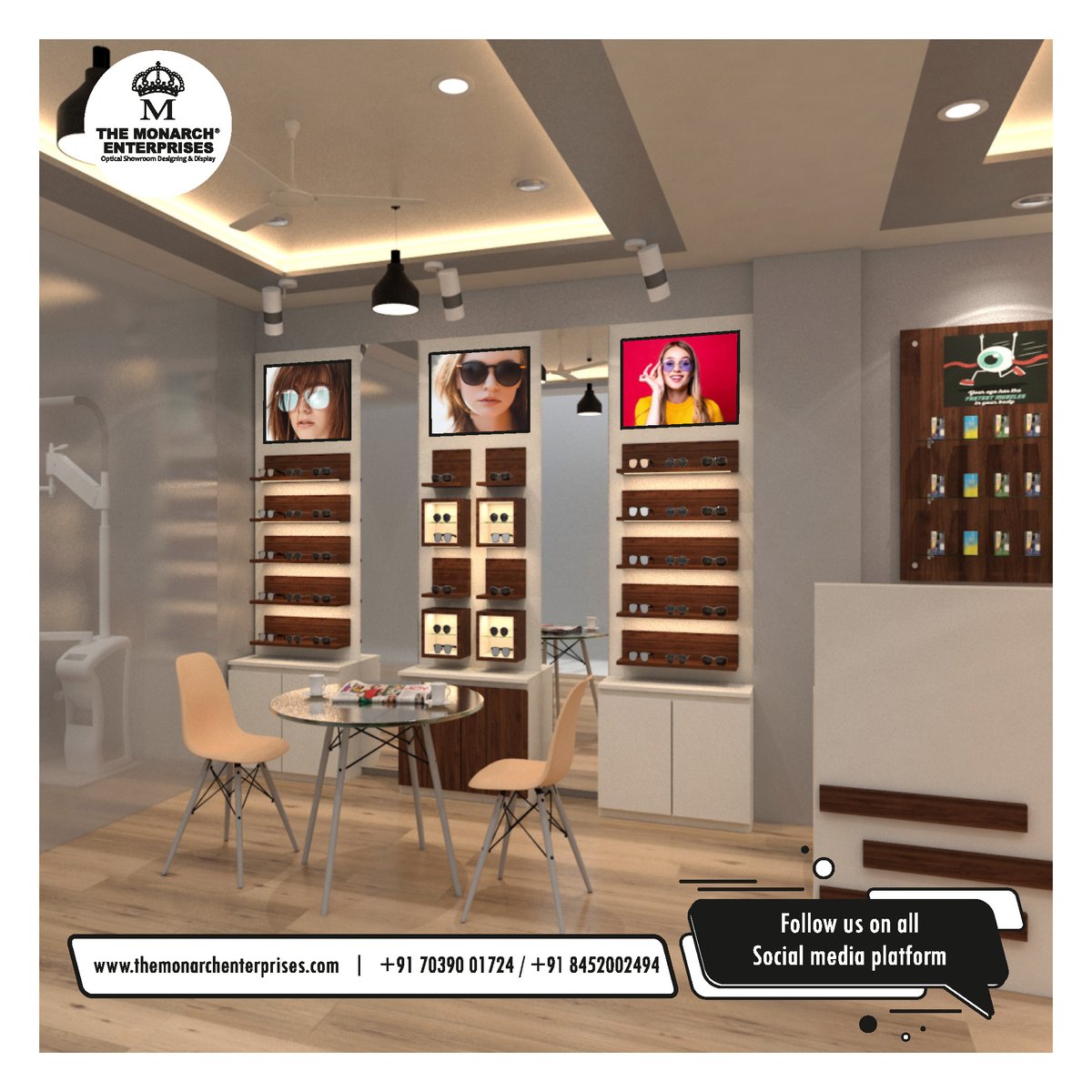 murtazatin1's tweet photo. Bringing our latest #design #opticalshowroom ideas
#WednesdayMotivation
#WednesdayThoughts
#Retail #Opticalshop #opticalgroup #OpticalIndustry #3ddesign #opticalworld #Modular #showroominterior #interior #Mumbai #Pune #RT #BTRTG
click: https://t.co/V6iAOxmZl1 https://t.co/2IbmN5x8Kx