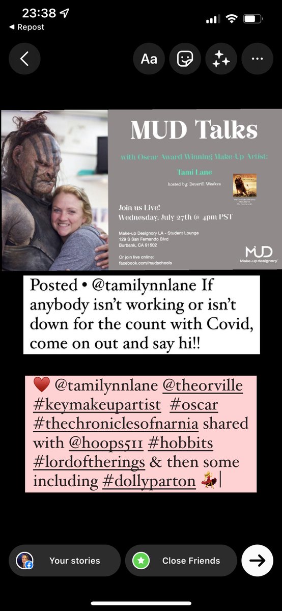 RenaOwen's tweet photo. #Orvillians @nation_orville this is happening 2MROW in #Burbank or via #Facebook with @tamilynnlane
#keymakeupartist @TheOrville with #howardberger best team in the 🌎 #oscarwinners & she came to #Nashville to do my #heveena M’Up for @DollyParton scene!💃 https://t.co/GFPpnyDvZi