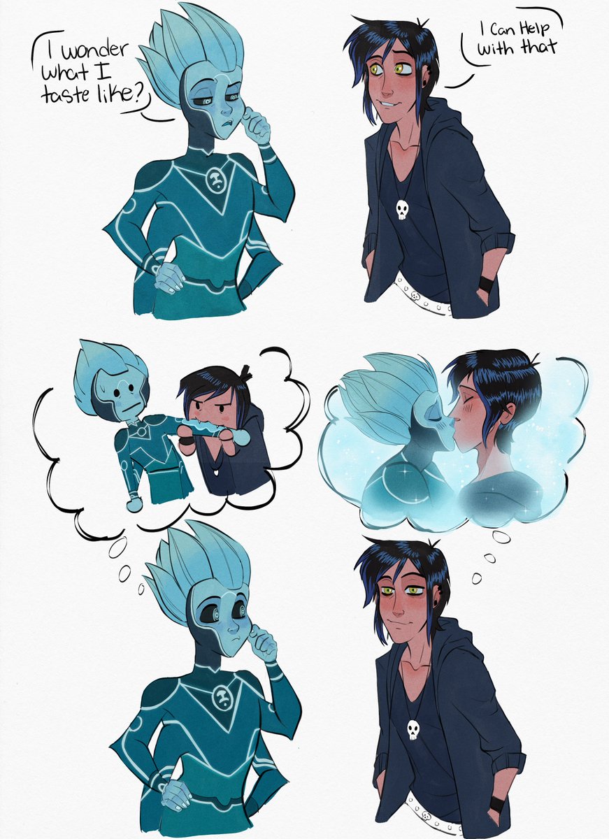 coccoknutz's tweet photo. ofc when I saw this meme I first thought of them. #KlebBuckets #TalesOfArcadia https://t.co/jskpUI1FlB