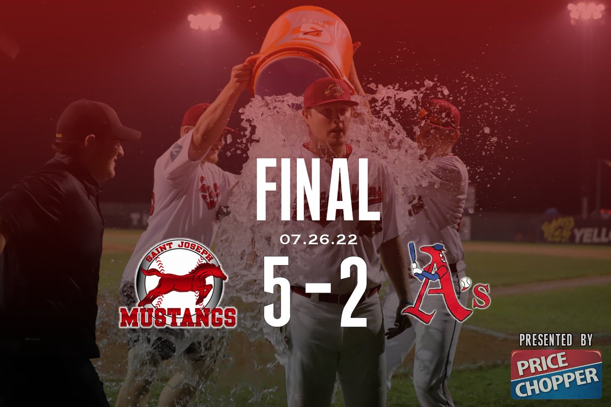 theSJmustangs's tweet image. Mustangs advance to the championship after a hard-fought win against the Clarinda A's! Join us Friday when we face off against the Joplin Outlaws!