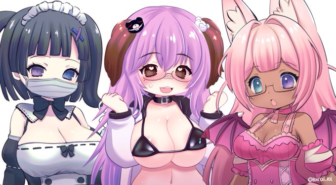 Miyu @ultra_artu 
Moka @puppiemoka 
Remitsune @Remitsune 