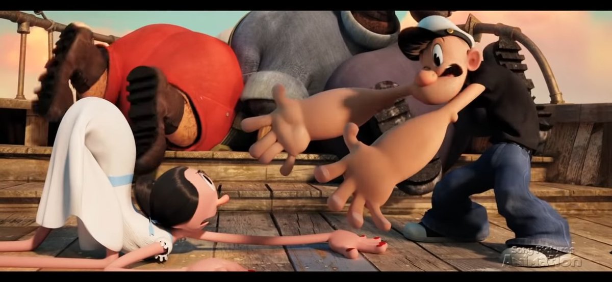 terry12539's tweet photo. From every peice of concept art, to the animation test and the full animatic that leaked today, you can tell Genndy and his crew put their all their blood sweat and tears into Popeye.

It's a great film that needed a little more revising to reach it's full potential- https://t.co/NXObOiFQv8