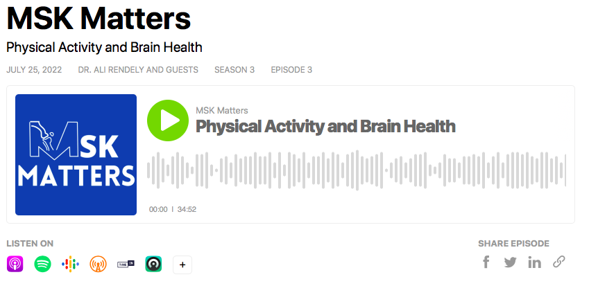 MSK Matters tweet media