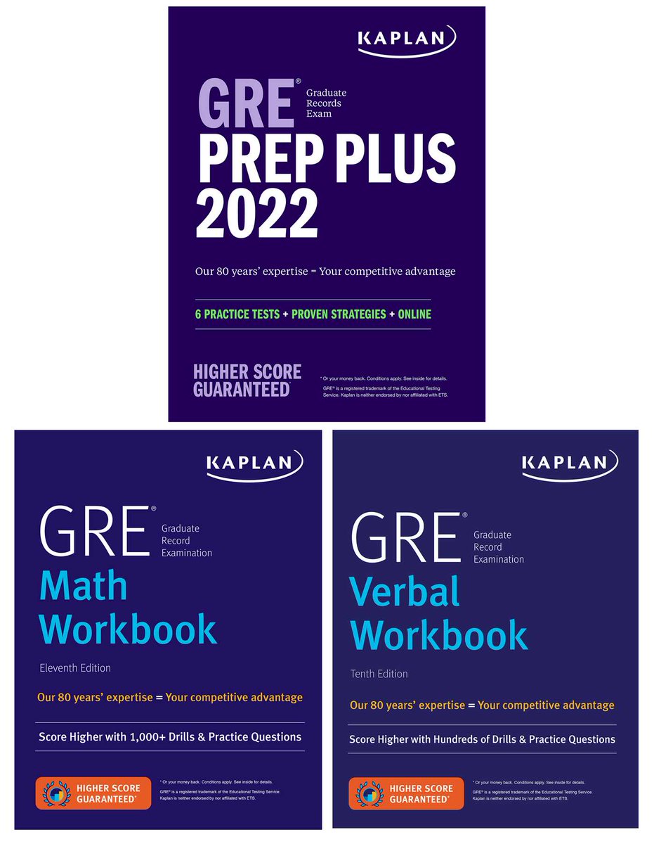 Download [ePub]] GRE Complete 2022 3Book Set 6 Practice Tests