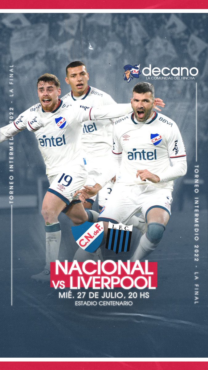 Hoy juega el Decano del fútbol uruguayo. Nacional Nacional #ElClubGigante  🇳🇱