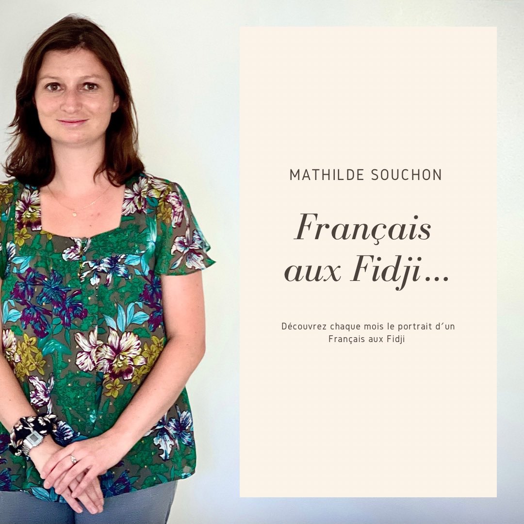 ambafrancefj's tweet photo. Pour ce septième #FrançaisAuxFidji, l’ambassade de #France 🇫🇷 aux #Fidji 🇫🇯 a le plaisir de vous présenter Mme Mathilde Souchon, coordinatrice du Réseau Universitaire de Recherche du Pacifique Insulaire #PIURN, depuis 2019👇

▶️ https://t.co/BEGAKExSp9 https://t.co/9GKcxWc7jQ