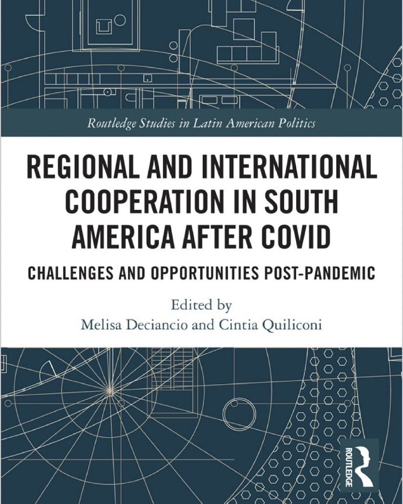 🤓 Desde el equipo CLAR2030 queremos saludar y felicitar a nuestra integrante <a href="/mbelenh_/">belenh</a>, quien junto a <a href="/PRiggirozzi/">Pia Riggirozzi</a> publicaron un capítulo sobre Cooperación internacional en pandemia, en el cual participaron grandes especialistas del área 👏🏻
