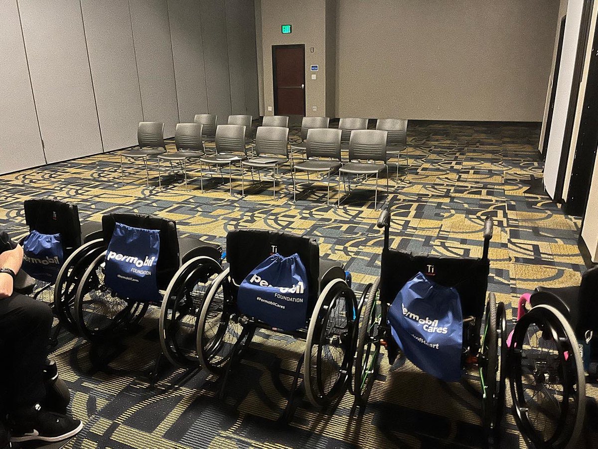 In_My_Wheels's tweet photo. Celebrating the 32nd Anniversary of the Americans with Disabilities Act with the @PredsFoundation hosting Spend a Day In My Wheels! @PermobilCares @PredsNHL #changingtheworld https://t.co/nw6K4o7UQA