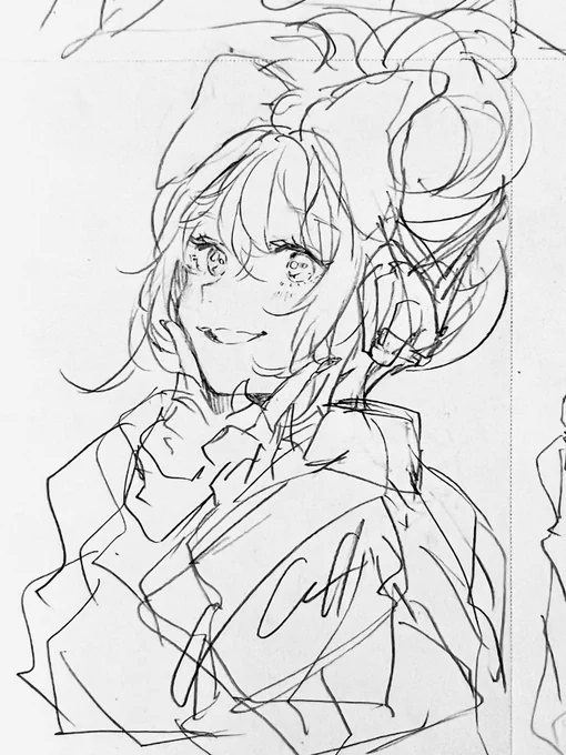A little during lunch break_✍Drawing 