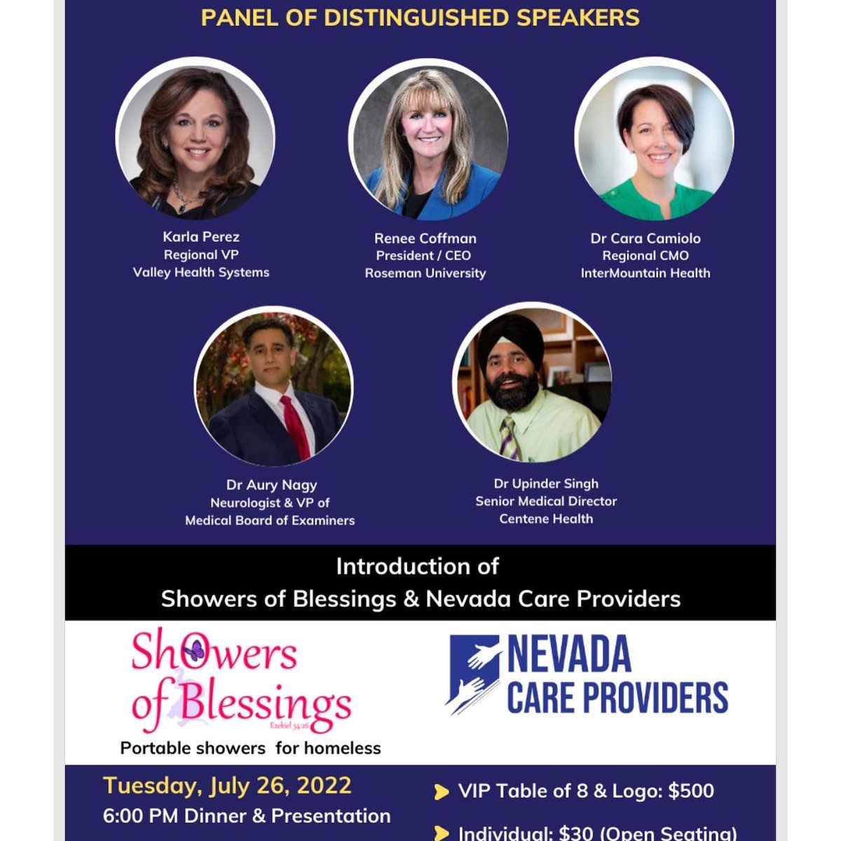 VictoriaDseaman's tweet photo. Thank you Nevada Care Partners for inviting me to your event. I enjoyed hearing from this very informative group of professionals.      #medicalprofessionals #doctors #medicalgroups #hospitals #networking https://t.co/AXvWhX2uBC