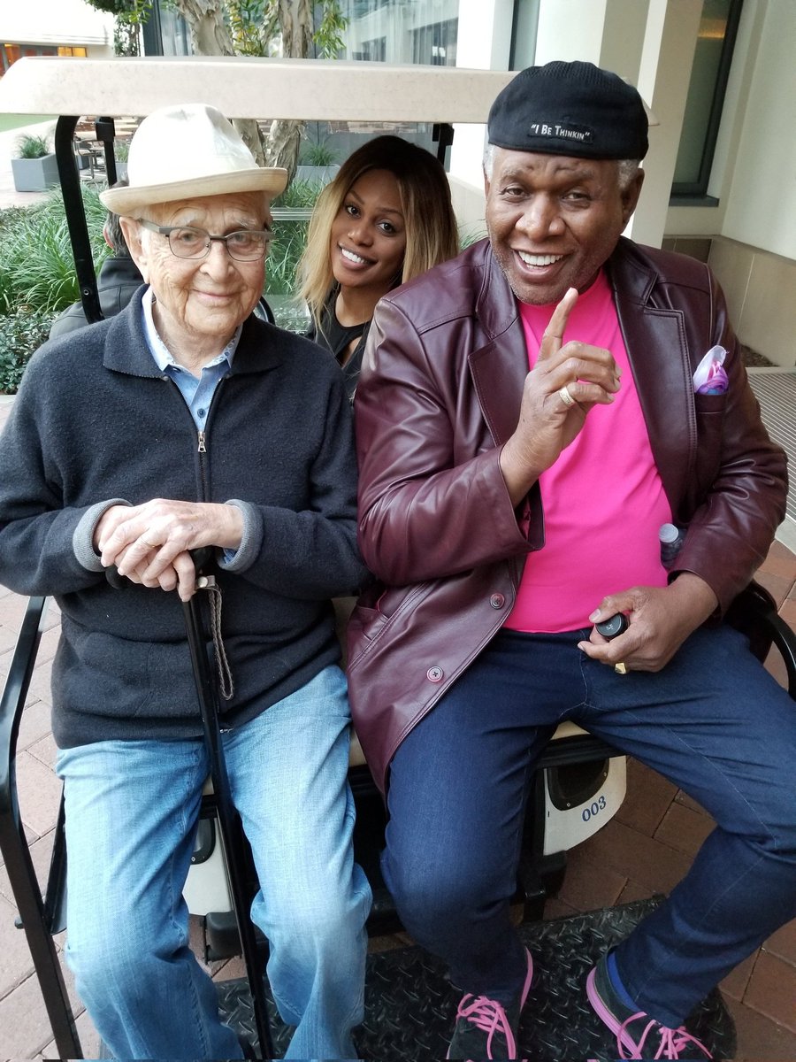 MrGeorgeWallace's tweet photo. Seven minutes ago @TheNormanLear turned 100. Ain't that some shit? I love you Norman, and there's absolutely nothin' you can do about it. https://t.co/dFgdVUp4JR