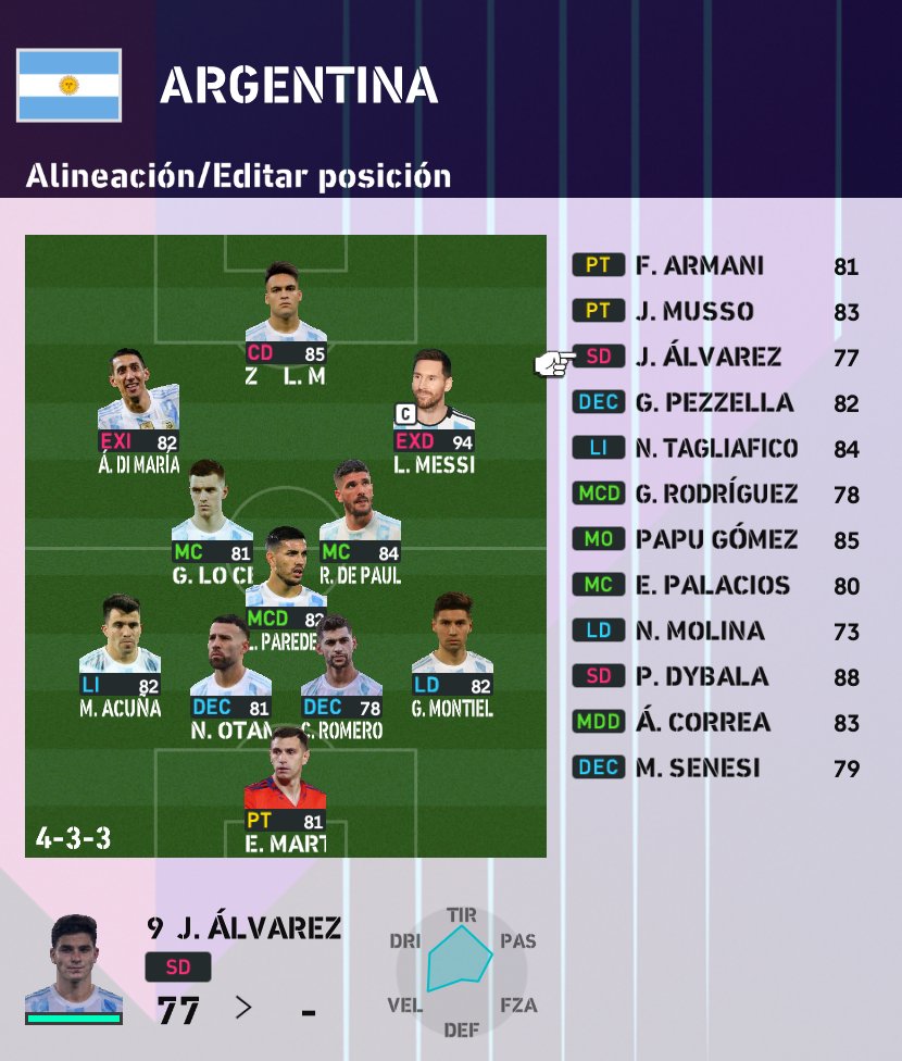 LTobineta's tweet photo. Pack de Miniface para la Seleccion Argentina espero que les guste aceptamos recomendaciones y pedidos.
Link:https://t.co/t5HPrFaaeW
#pes21 #PES2021 #Argentina #SeleccionArgentina #LigaProfesional #face #pes https://t.co/ZRzeYDyE6E