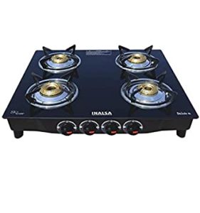 OnlineDealTrick's tweet photo. Amazon – Buy Inalsa Dazzle Open Glass Top 4 Burner Gas Stove, Manual Ignition, Black for Rs 2995 https://t.co/kaVaFAAaIJ https://t.co/pa7JlMy0PP