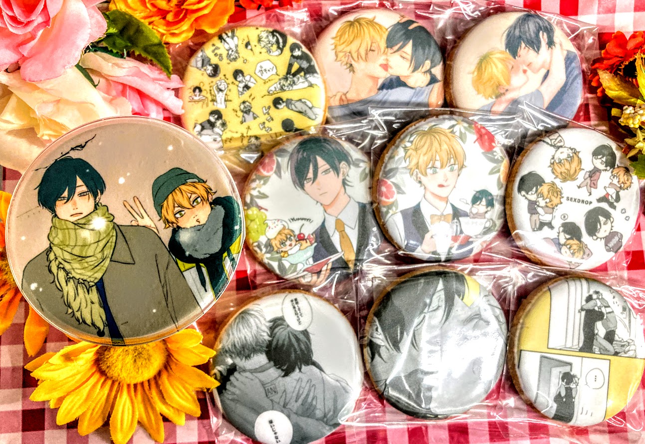 しっけ先生グラッテアクリルコースターバースデーブロマイド