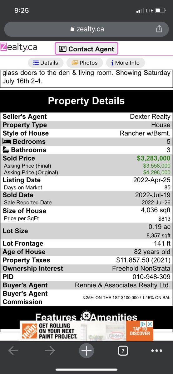 jonnyneill's tweet photo. @mortimer_1 West Point Grey at 1 M Under original asking and 85 days on the market https://t.co/Odg8XMkPPn