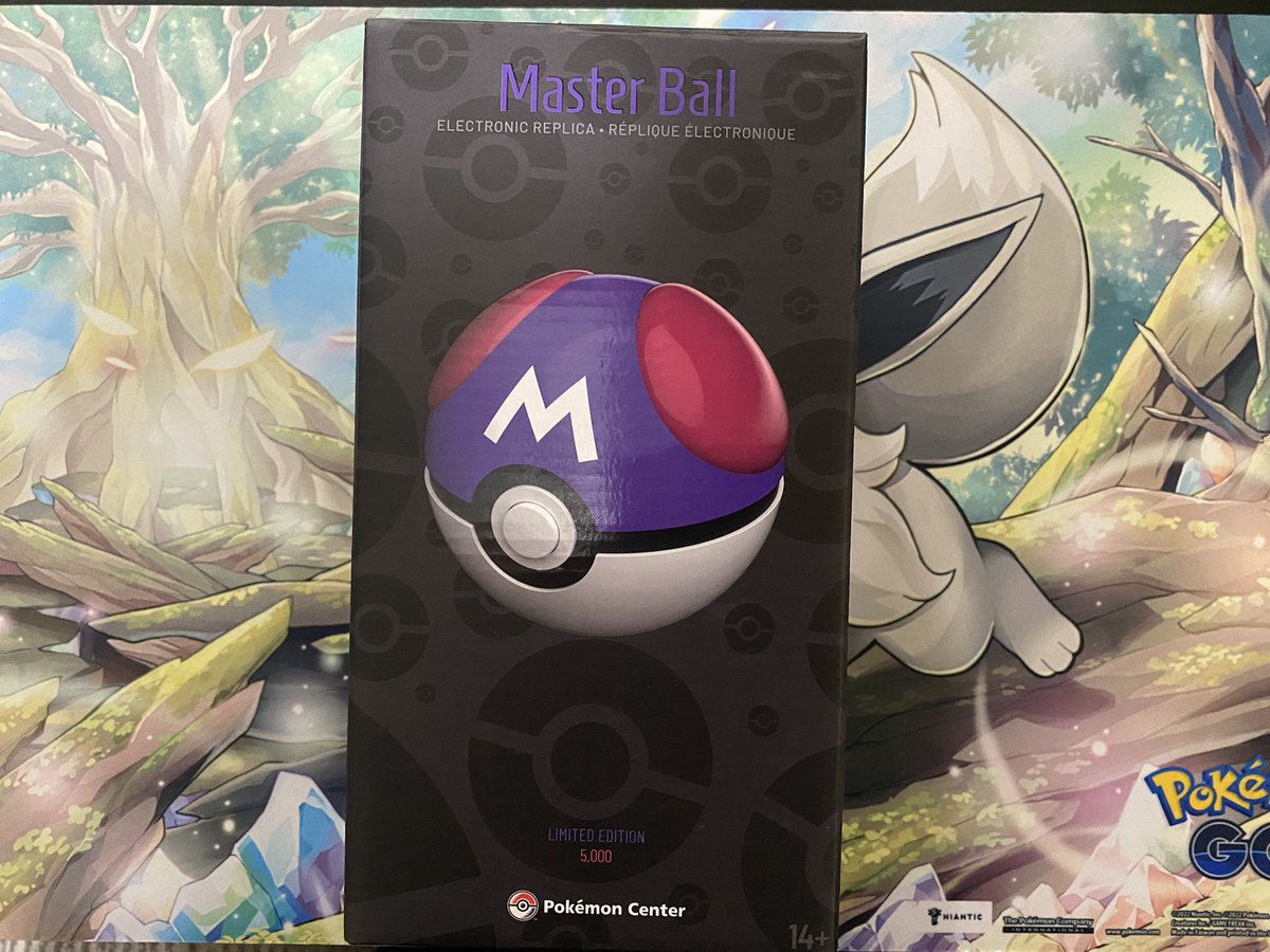SharktankG's tweet image. Master Ball Limited Edition #4854/5000 New! (Not the UK version) $500 shipped @CardboardBanger @BUYSELLTRADETCG @TCGRepost
