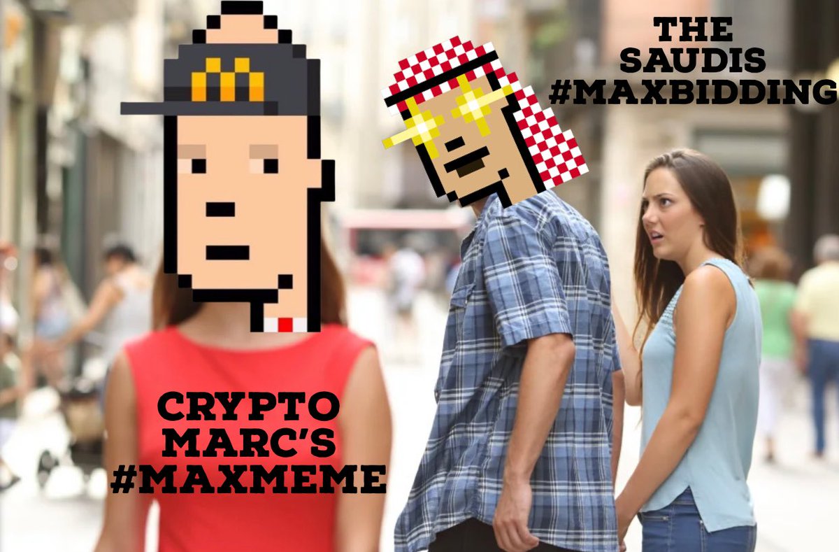 kek0x's tweet photo. @Jclineshow If by food you mean #maxmeme and by fish you mean @cryptomarcs then Iβm in. #MAXBIDDING @TheSaudisNFT https://t.co/3obVsuqnLl