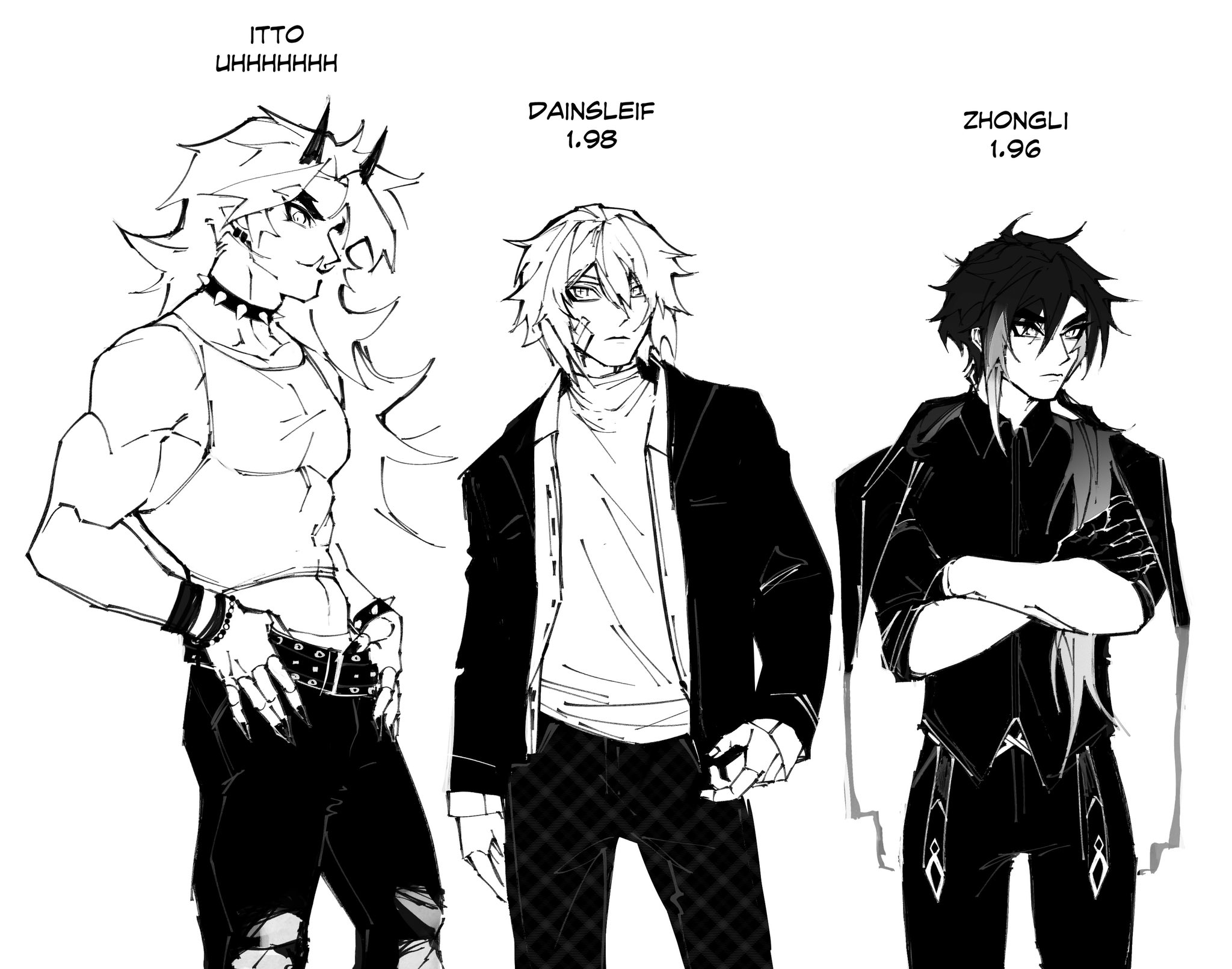 dante (working on comms) on Twitter: "height hcs for the tall guys this