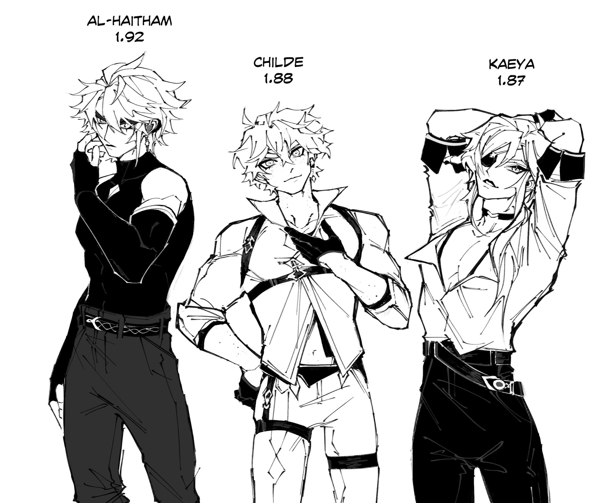 dante (working on comms) on Twitter: "height hcs for the tall guys this